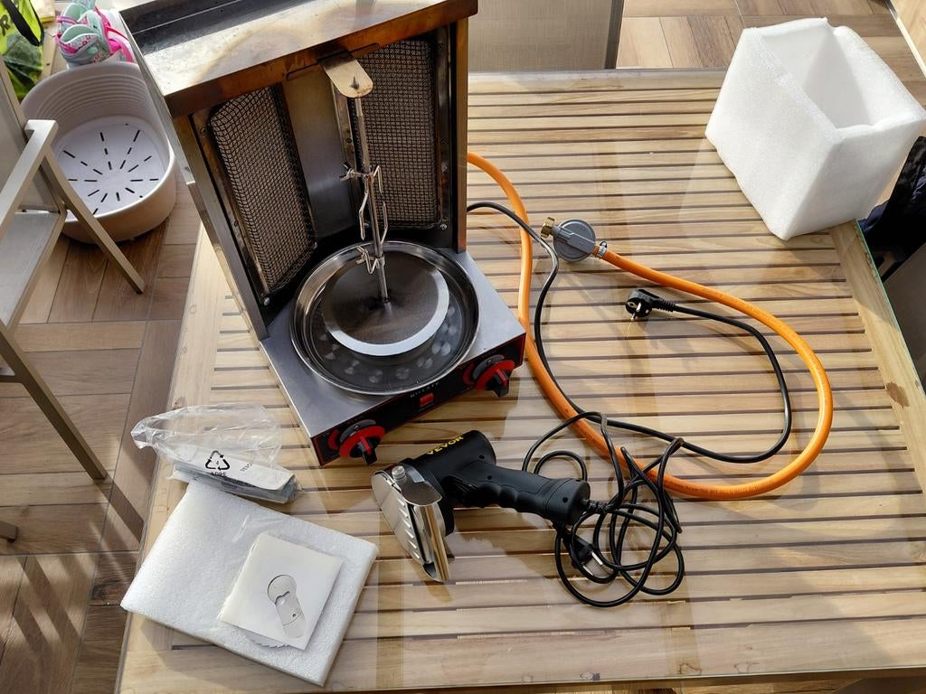 Kleine kepabgrill voor thuis, Tuin en Terras, Ophalen of Verzenden