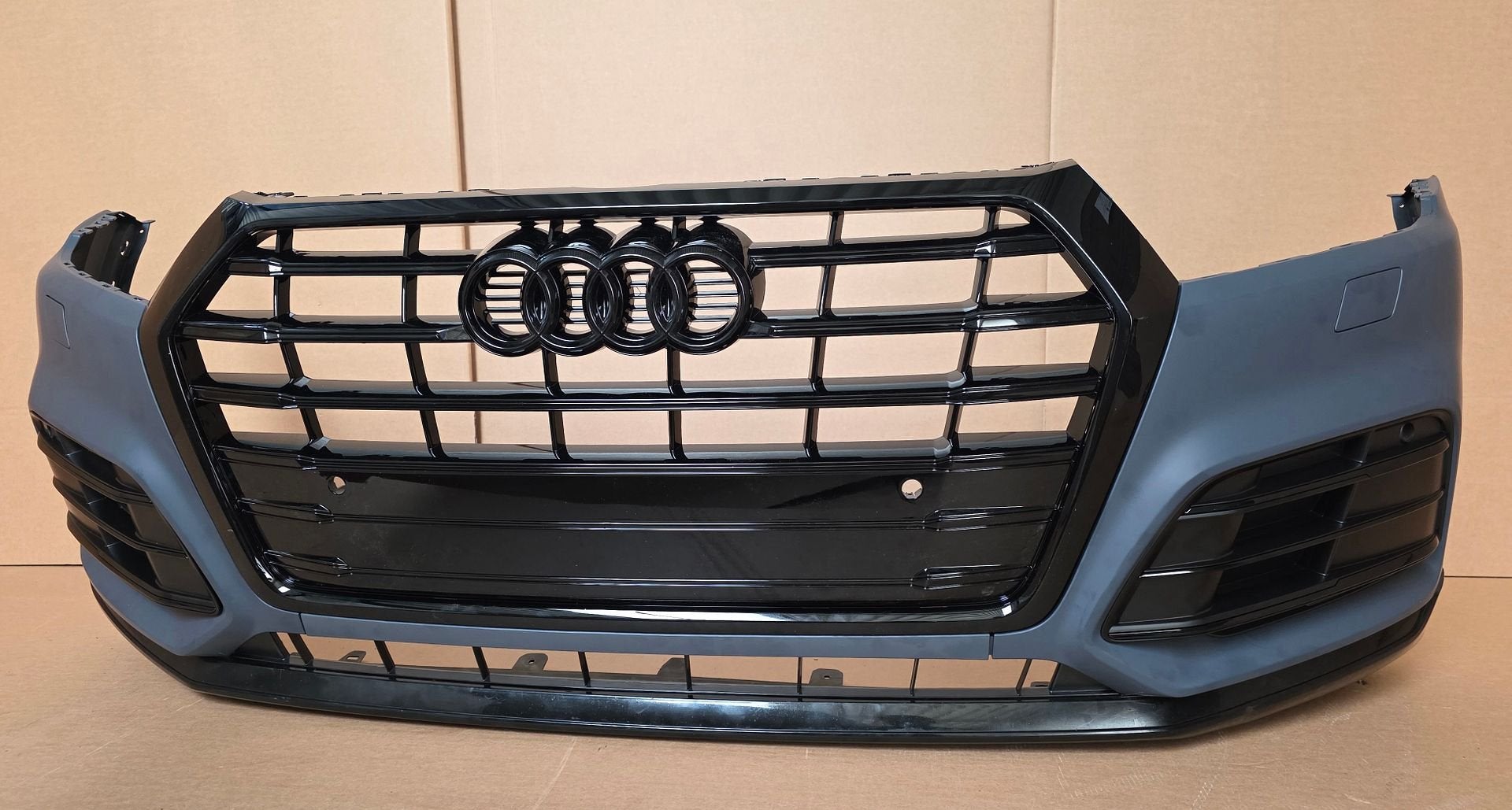 Voorbumper AUDI Q5 80A S-line 80A807437E PDC KLS Bumper, Gebruikt, -, Voor, Ophalen of Verzenden