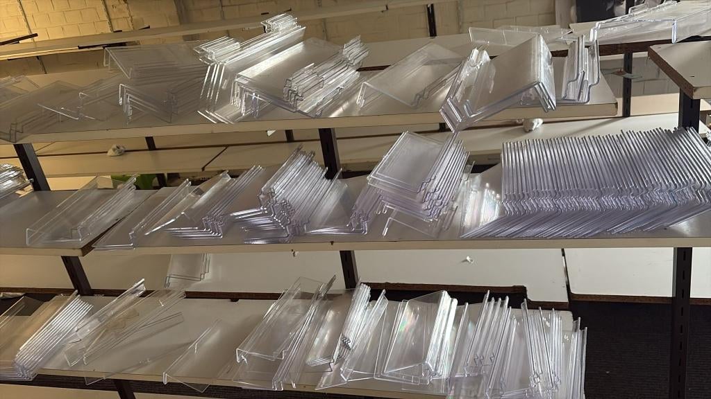 Plexi dragers voor Slatwall lamellenwand winkelrek, Ophalen of Verzenden