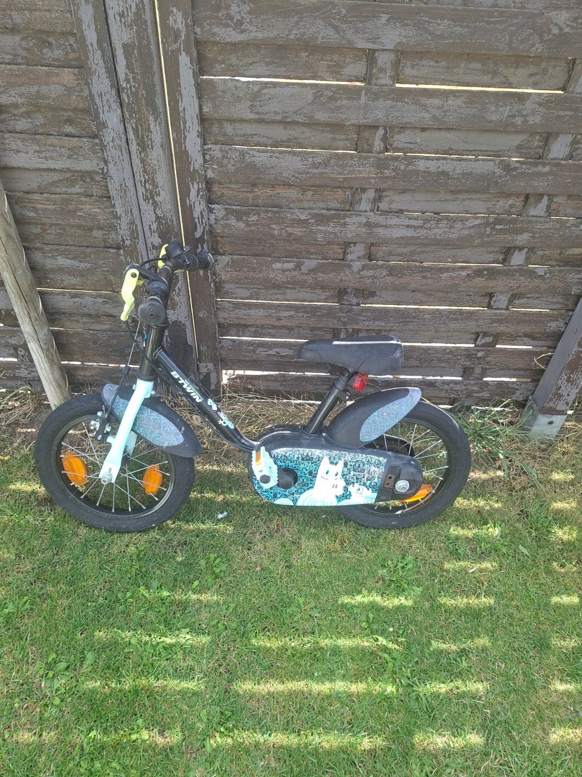 kleine fiets, Enlèvement