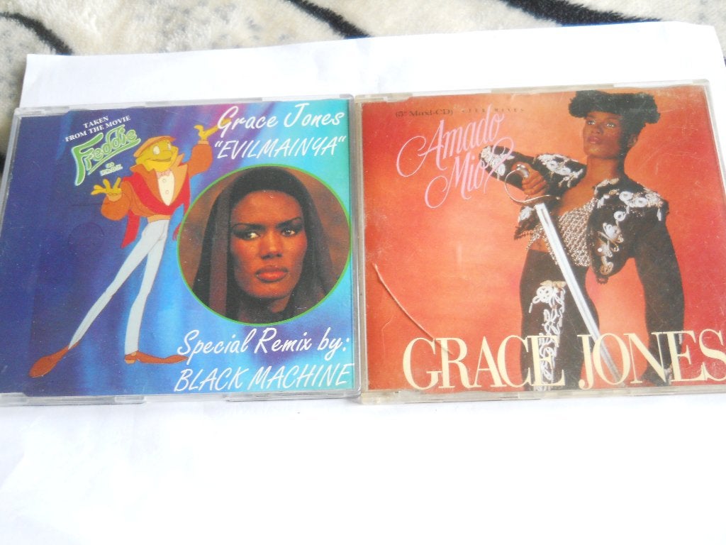 2 MAXI CD SINGLES - GRACE JONES, Ophalen of Verzenden, Zo goed als nieuw, Pop, Eerste persing