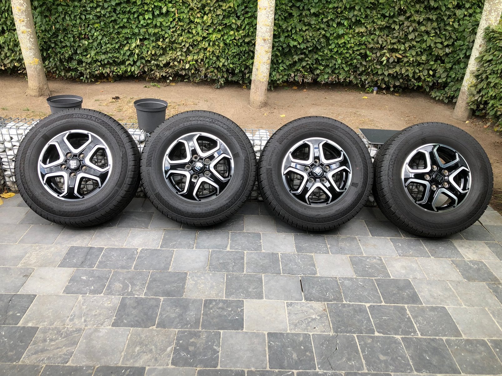 4 x Originele Fiat Ducato banden + velgen 2025, Auto-onderdelen, Banden en Velgen, Ophalen, Band(en)