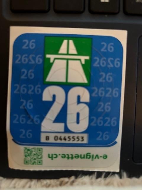 Autowegenvignet Zwitserland 2026, Tickets en Kaartjes