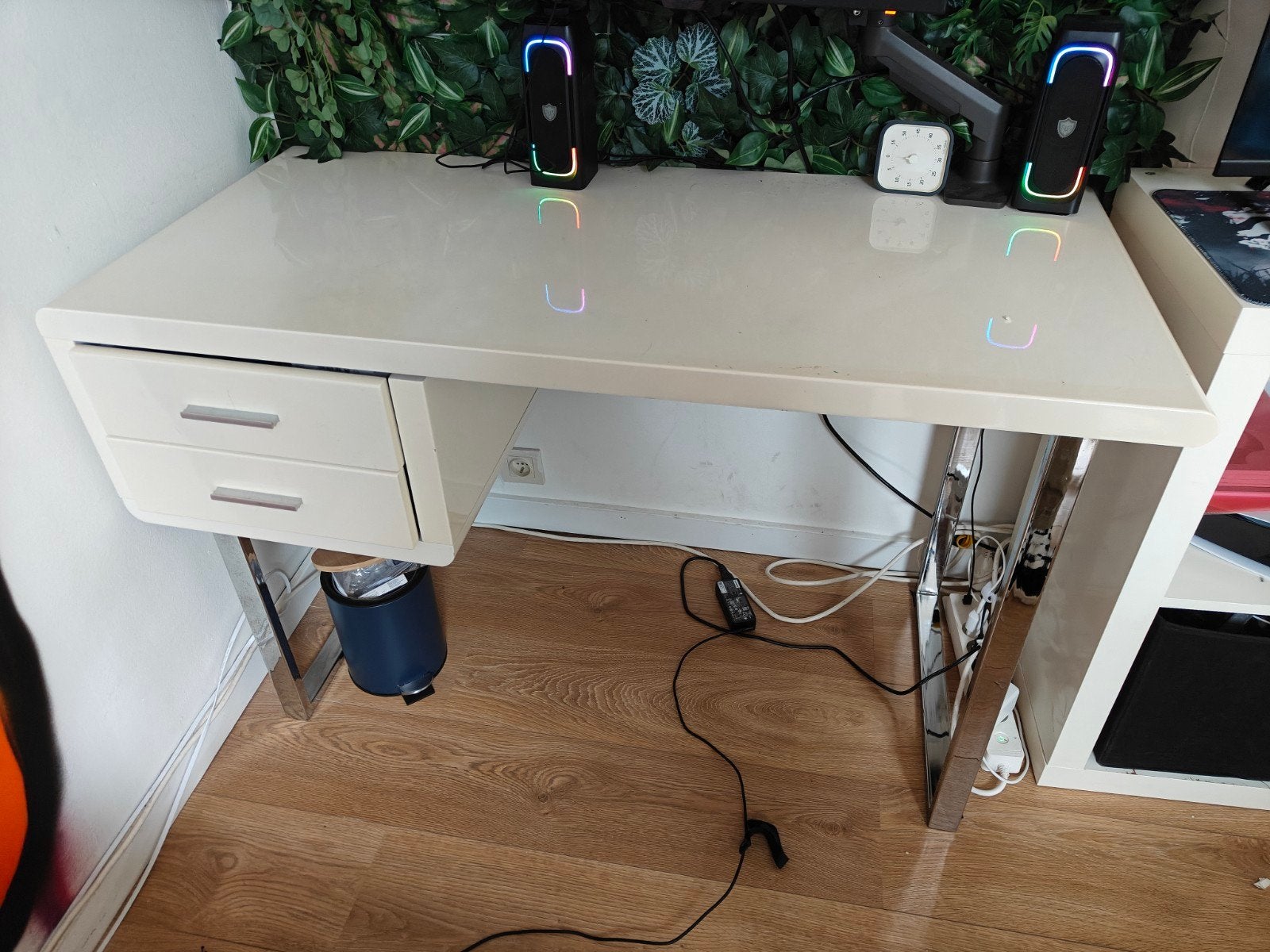 Bureau 120l /55L /75H, Maison & Meubles, Bureaux, Moderne, Blanc