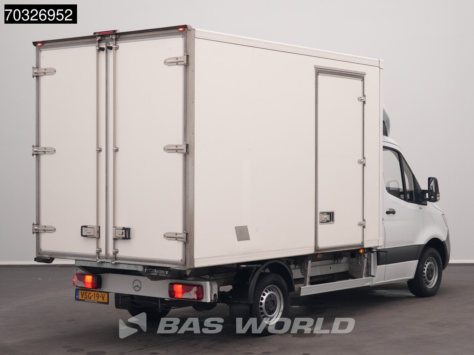 Mercedes Sprinter 317 CDI Koelwagen Zijdeur Achterdeuren Car, Stof, Gebruikt, Euro 6, 4 cilinders