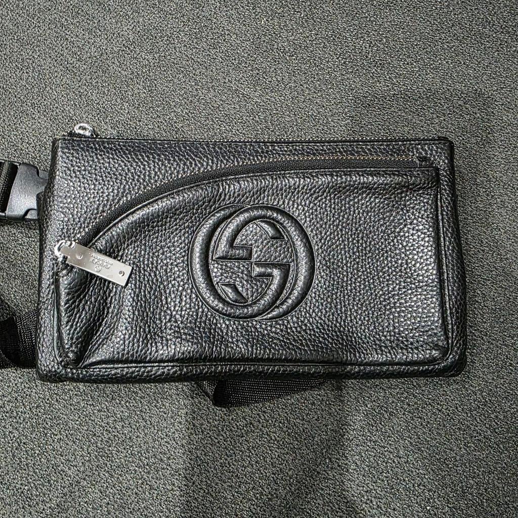 Gucci Crossbody/Zijtas – Zwart, Autres marques, Cuir, Enlèvement ou Envoi, Comme neuf