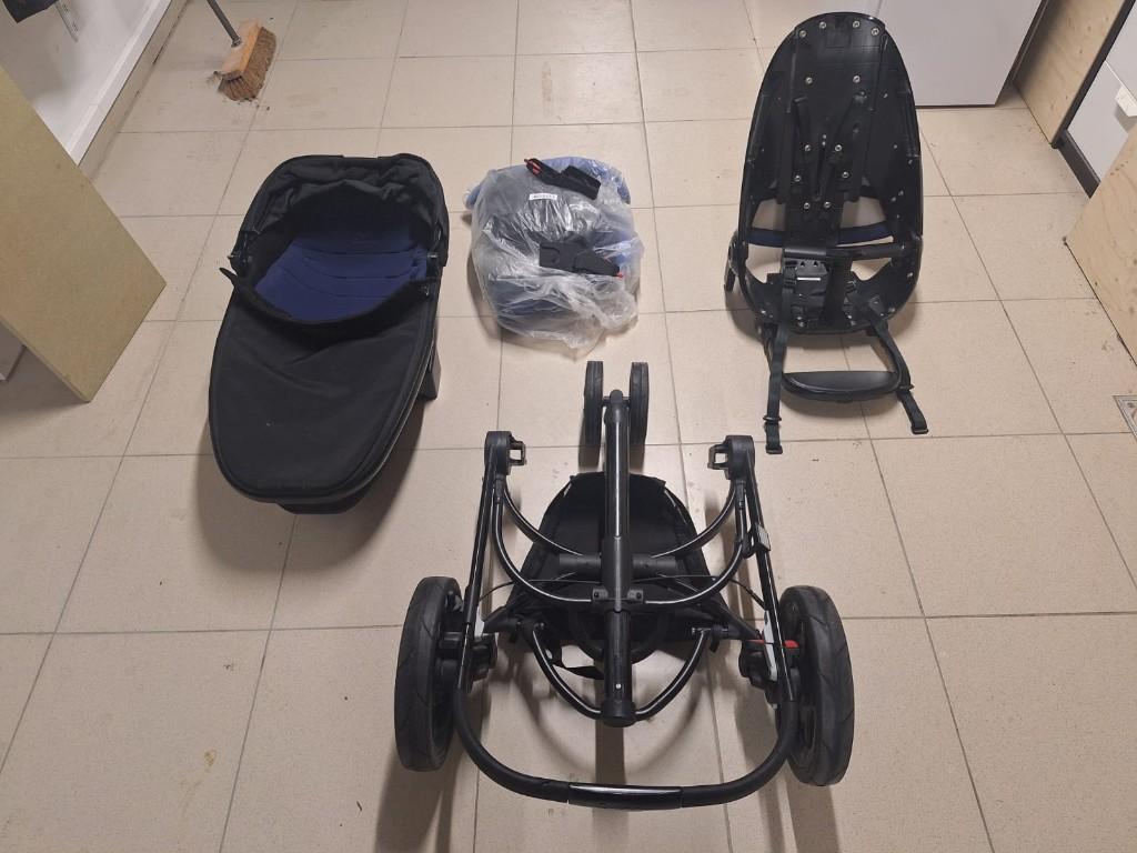Quinny Driewielerbuggy met accesoires, Ophalen, Gebruikt, Quinny, Regenhoes