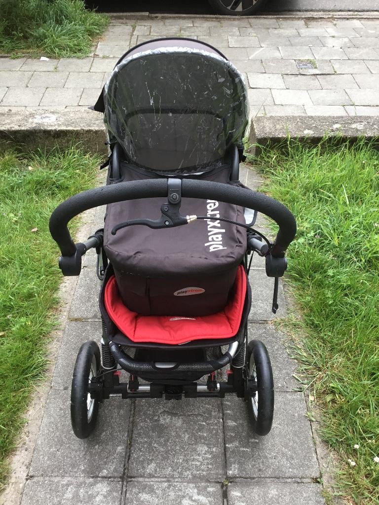 Poussette avec poussette, Autres marques, Comme neuf, Enlèvement, Poussette combi