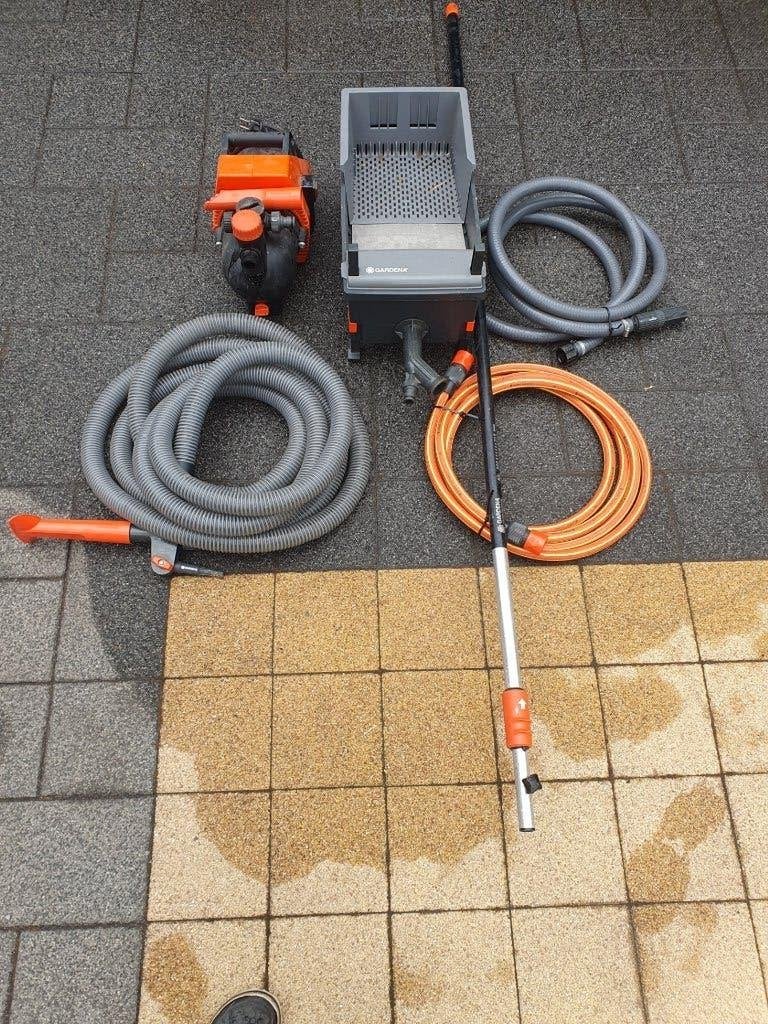 vijverstofzuiger van Gardena, Tuin en Terras, Ophalen, Gebruikt, Vijverstofzuiger