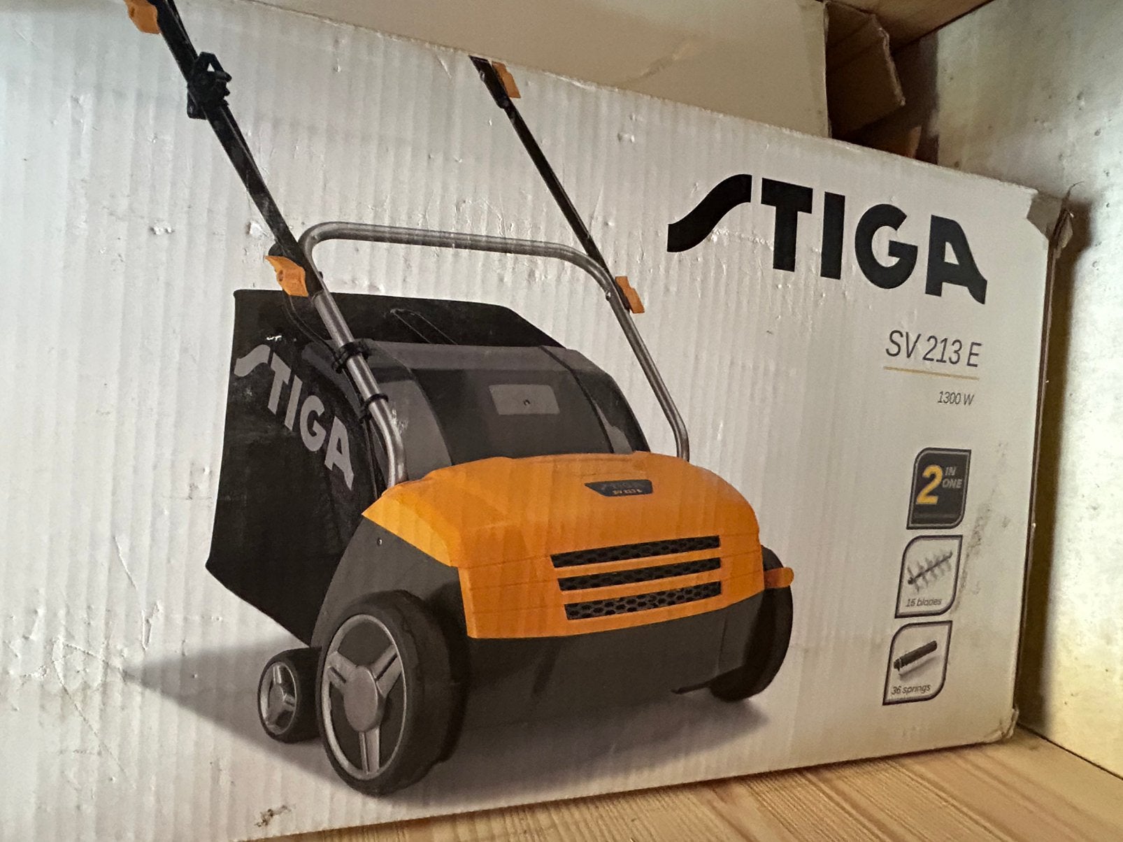 Stiga SV 213 E - NEUF!, Enlèvement, Neuf, Électrique