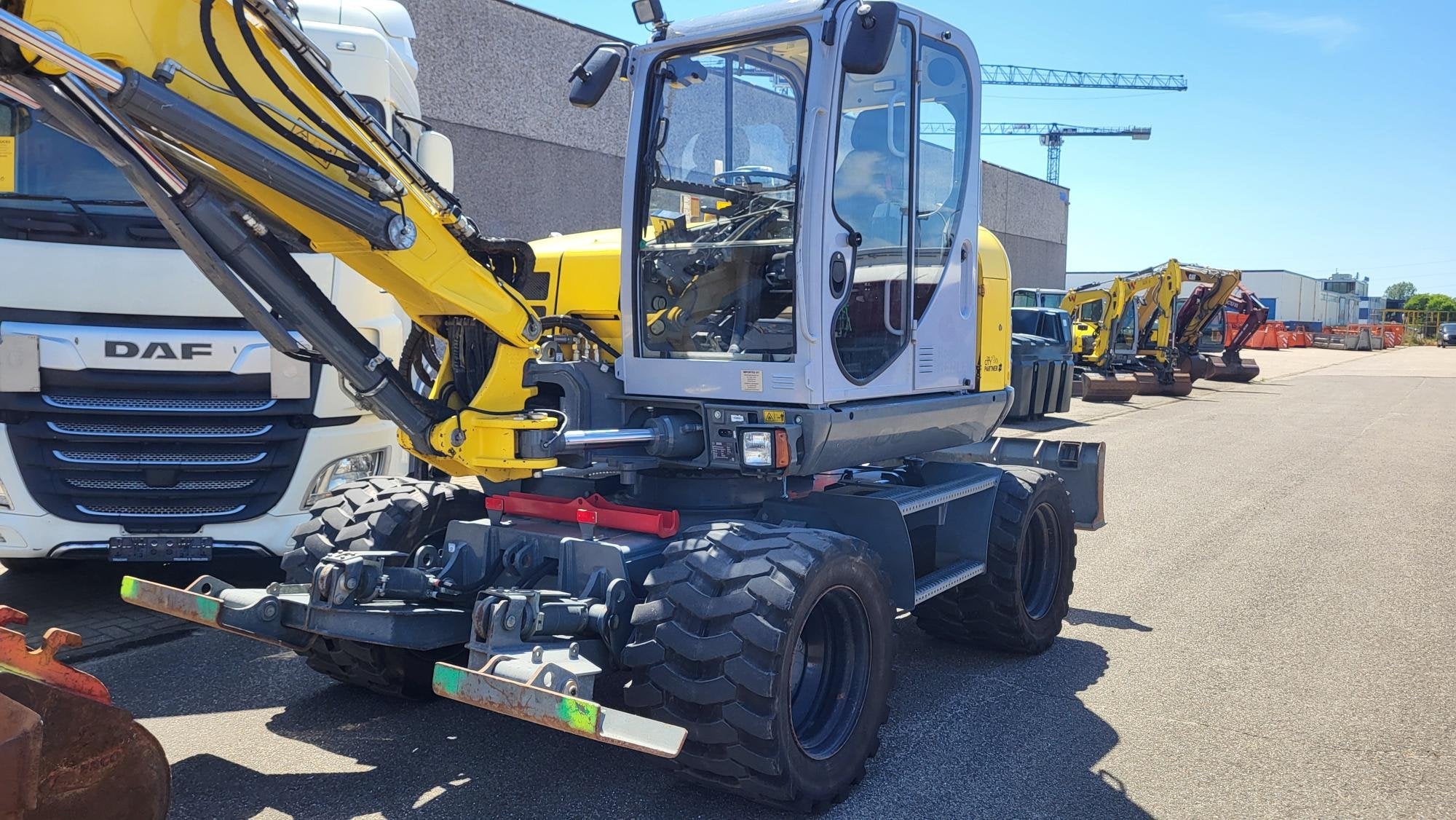 WACKER NEUSON EW100 wheel-excavator Model E06-06 (bj 2021), Graafmachine