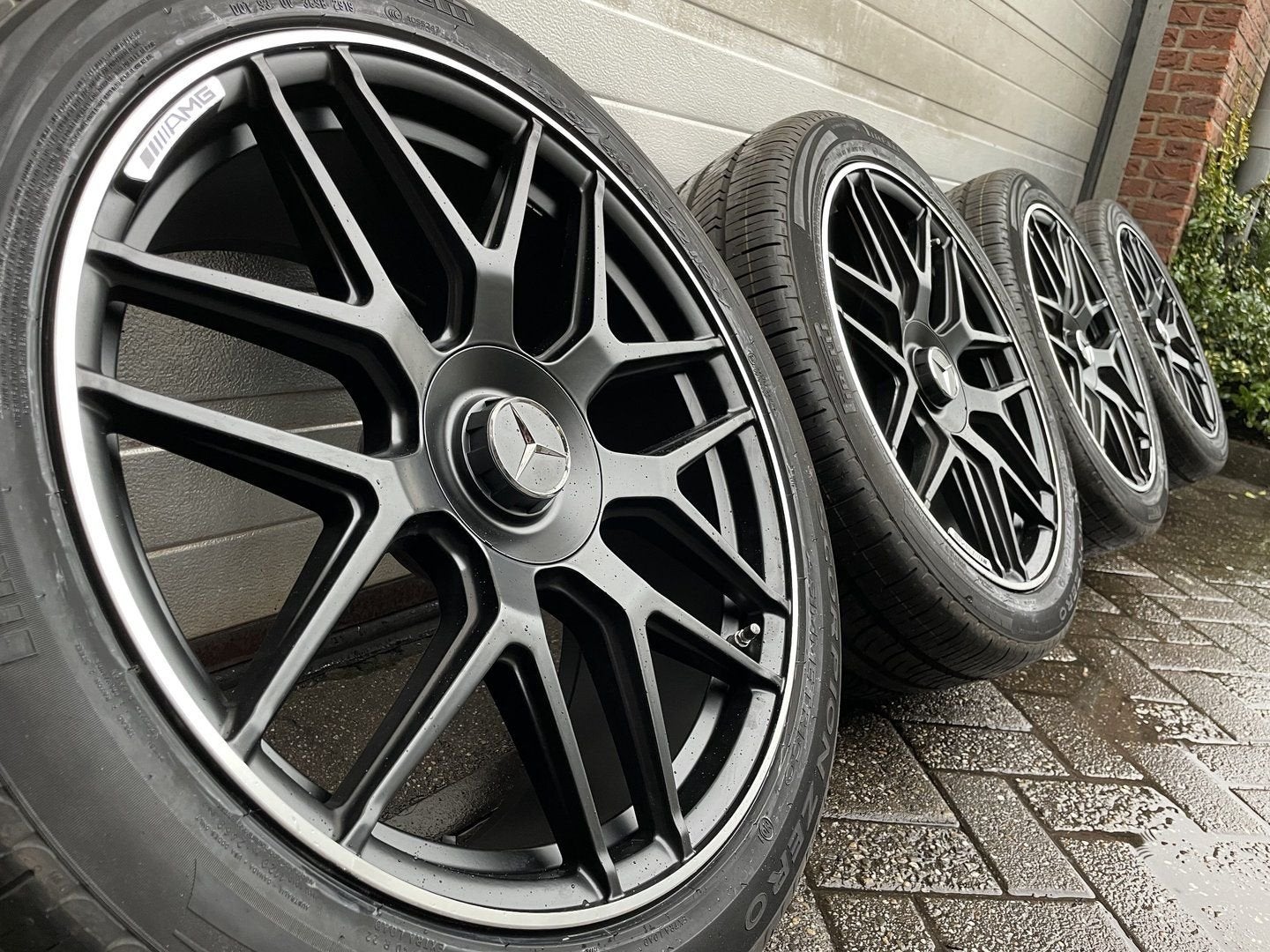 22 inch Mercedes G Klasse AMG G500 G55 G63 W463 W464 velgen, -, 285 mm, -, Banden en Velgen