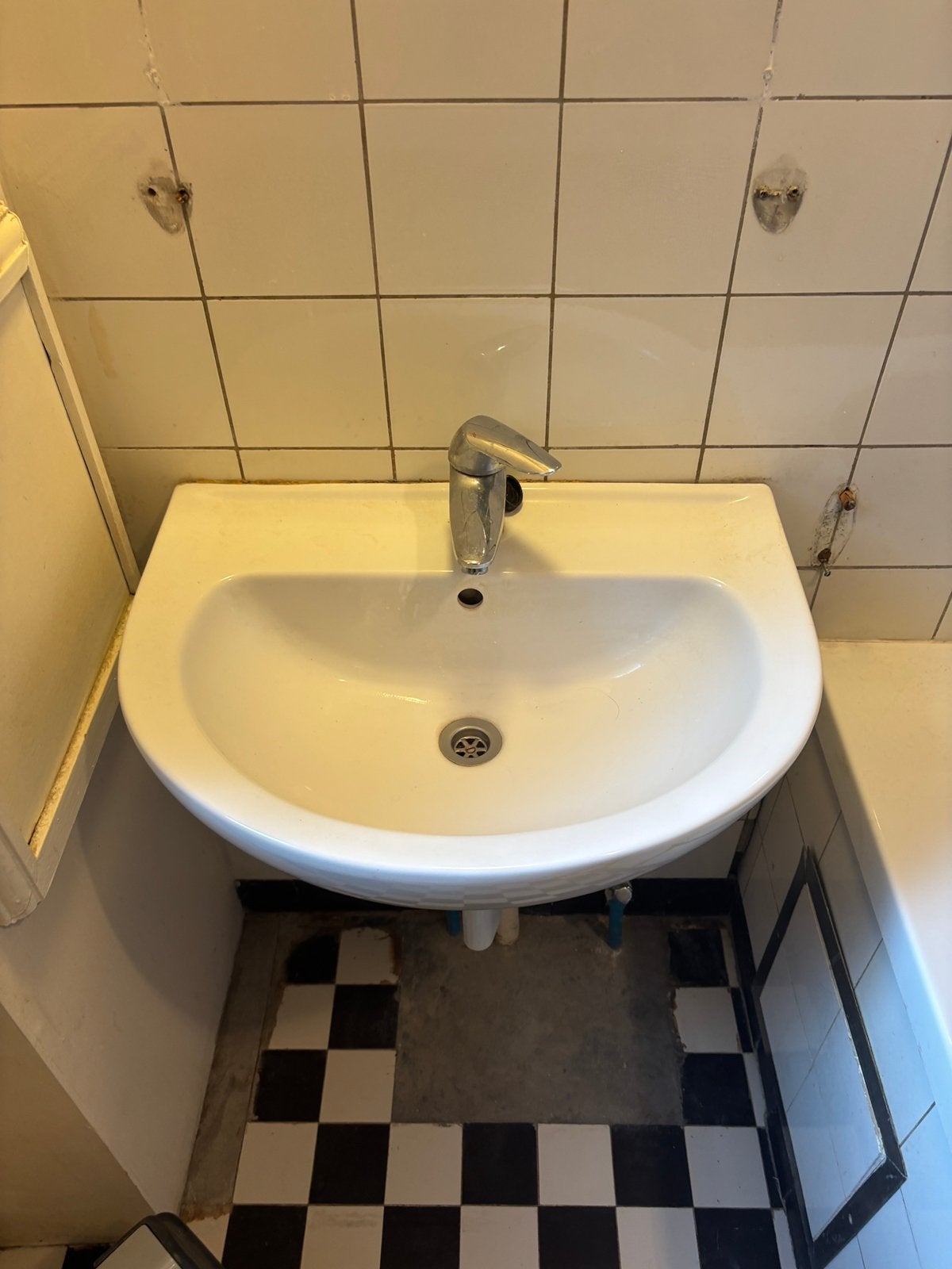 Ideal Standard wastafel, Doe-het-zelf en Bouw, Sanitair, Ophalen, Zo goed als nieuw, Wastafel