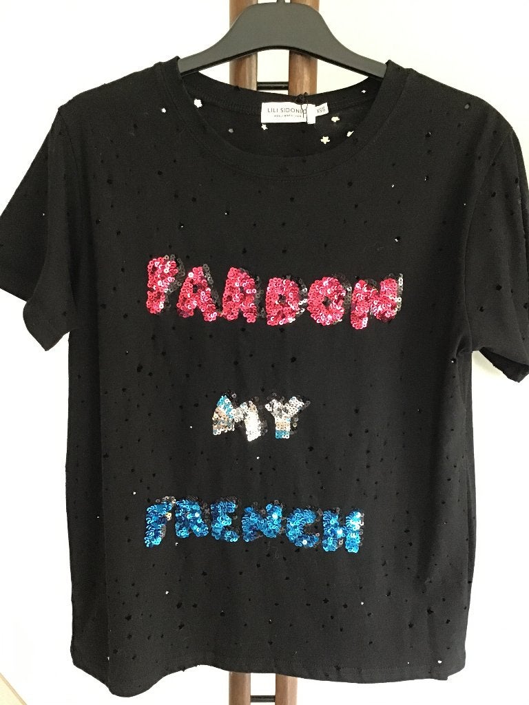nieuwe tshirt Lili Sidonio mt 34-36, Kleding | Dames, T-shirts, Lili sidonio, Zwart, Nieuw, Ophalen of Verzenden