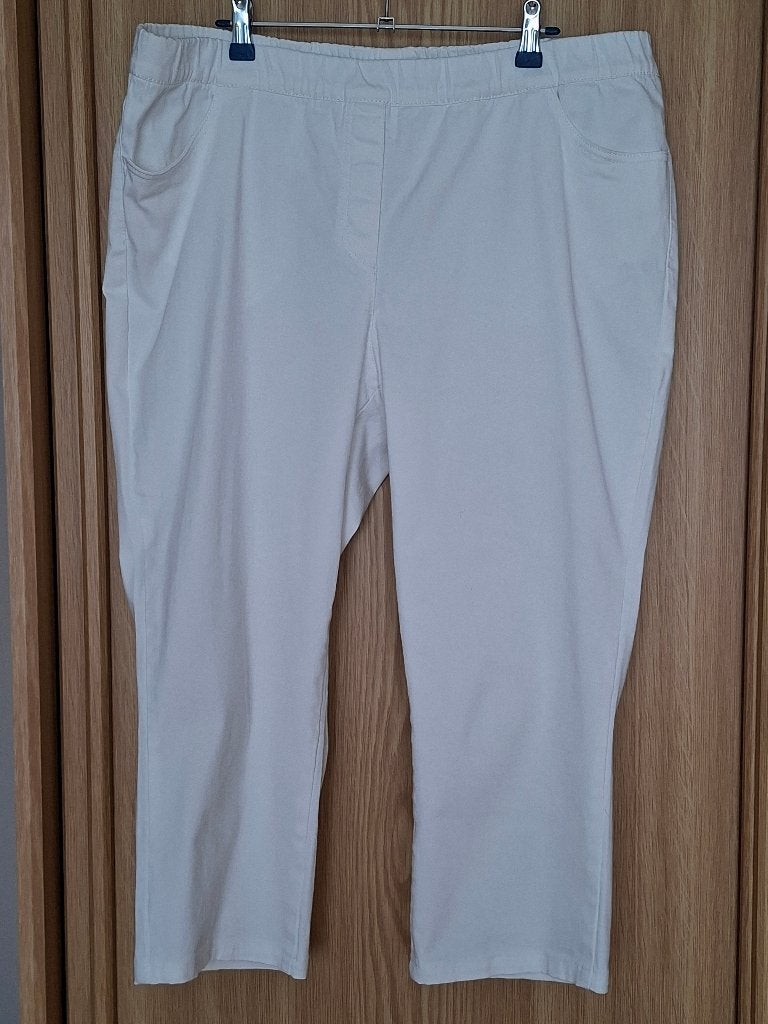 Witte ¾ broek -BPC Selection  Maat 48 – Nieuw, Kleding | Dames, Verzenden, Wit, Maat 46/48 (XL) of groter, Nieuw