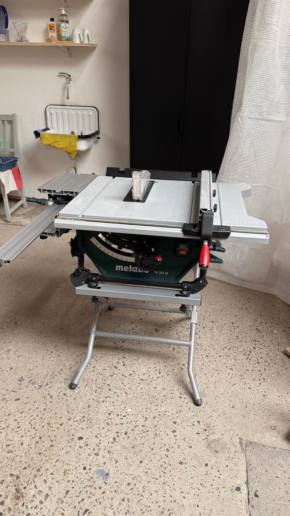 Metabo TS 254 M zaagtafel, Doe-het-zelf en Bouw, Gereedschap | Zaagmachines, Ophalen, Zo goed als nieuw