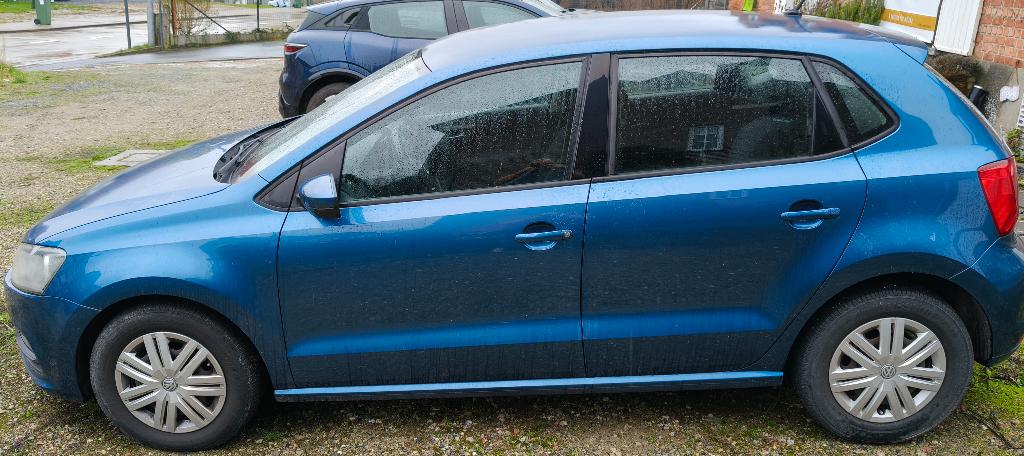 VW Polo, Auto's, Stof, Blauw, Berline, 5 deurs