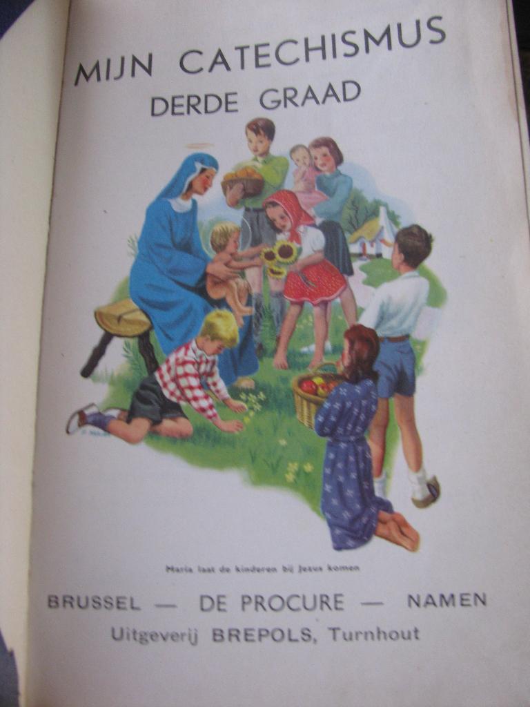 Mijn catechismus leer studie boek lagere school, Ophalen of Verzenden