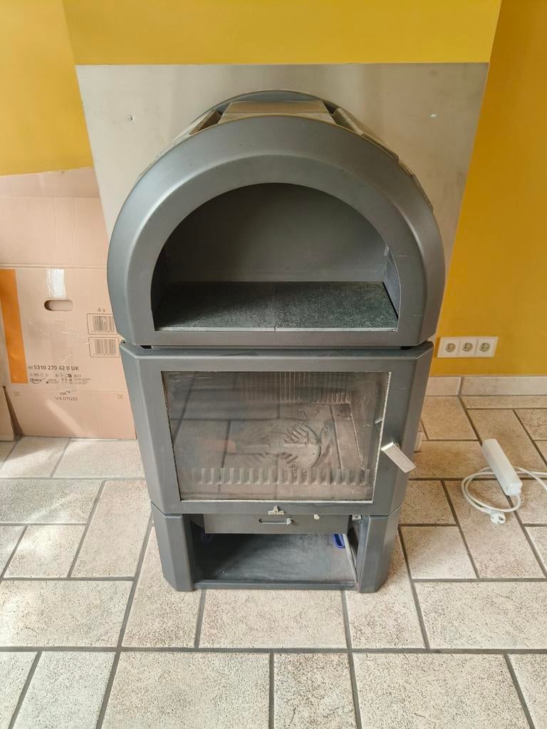 Speksteen kachel Barbas, Ophalen