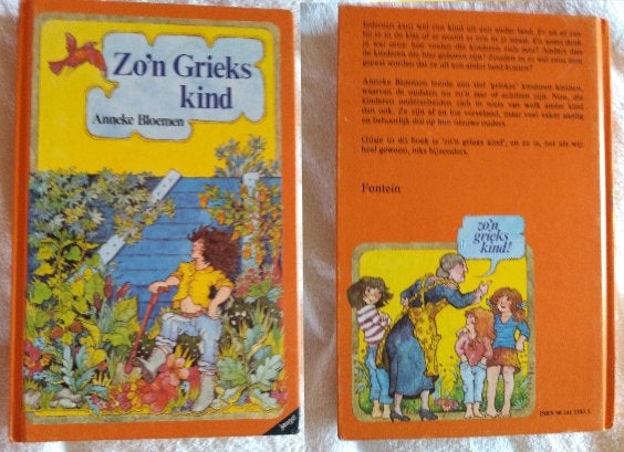zo'n grieks kind Anneke Bloemen, Boeken, Ophalen of Verzenden, Zo goed als nieuw