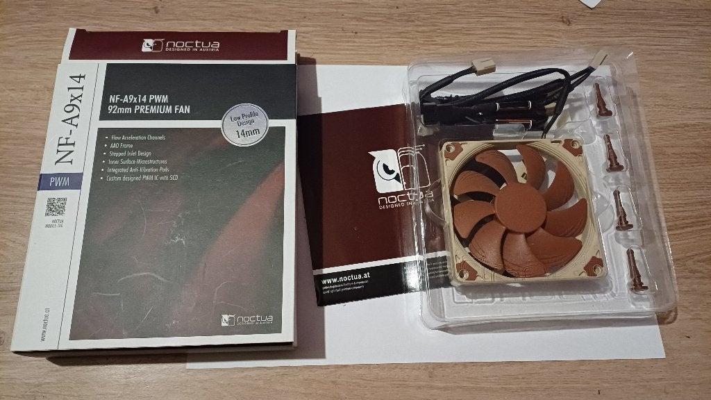 Ventilateur Noctua NF-A9x14 PWM Premium, Enlèvement ou Envoi, Neuf, Refroidisseur ordinateur à air