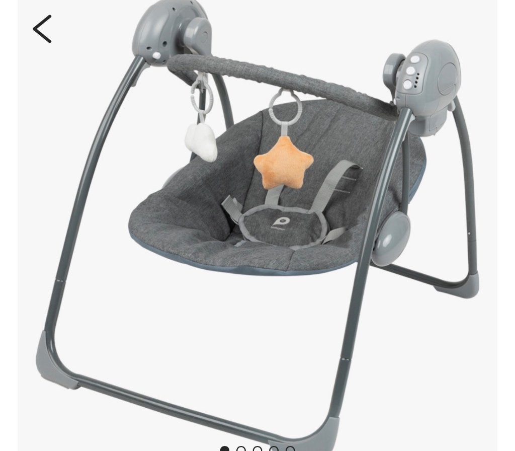 Balancelle électrique bébé, Enfants & Bébés, Comme neuf, Enlèvement, Avec ceinture(s), Prenatal