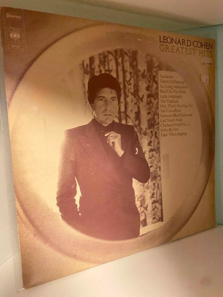 Leonard Cohen – Greatest Hits - Europe 1975 (J), LP, Gebruikt, Verzenden, Complilatie