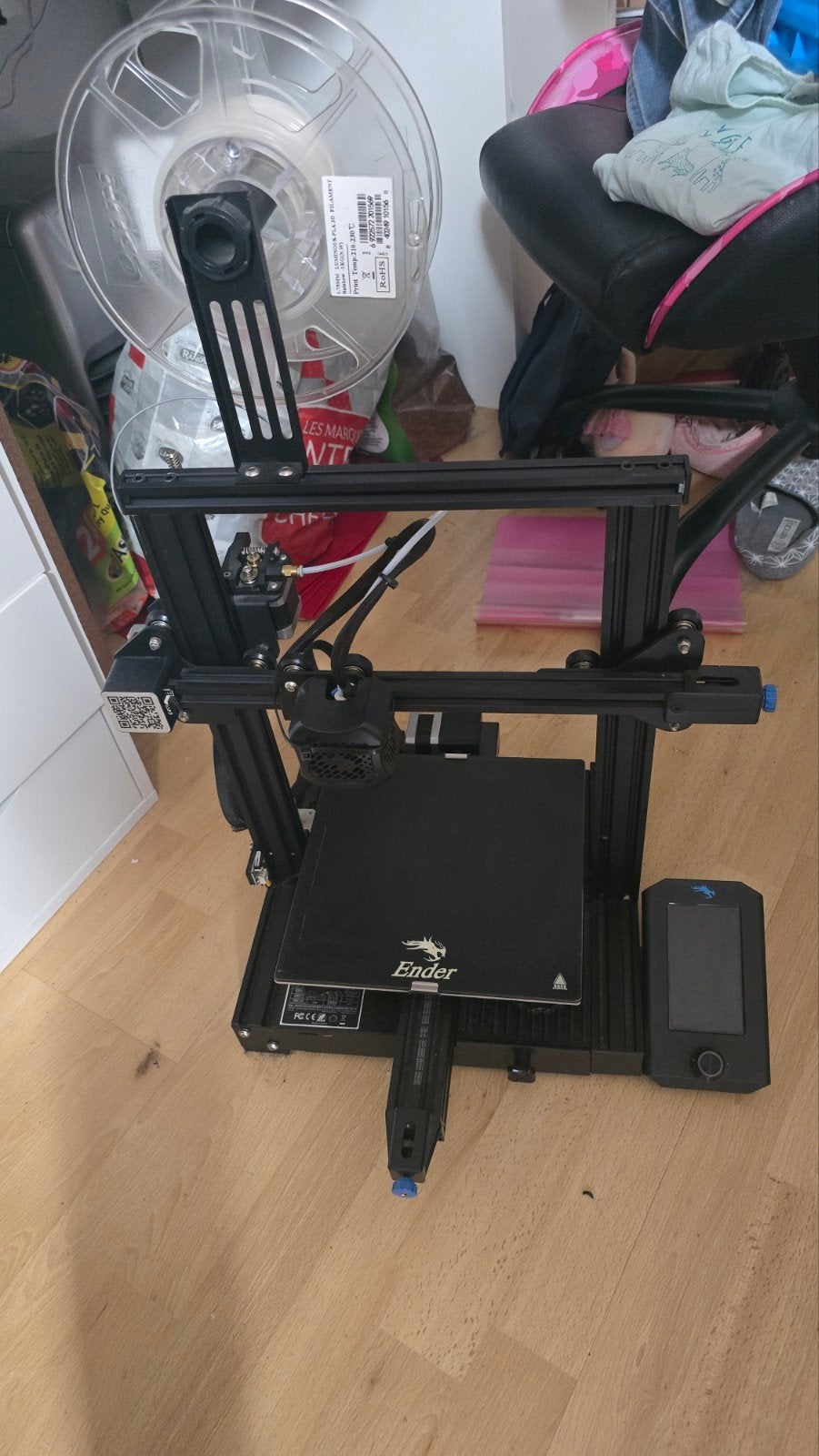 Creality Sender 3 v2 3D-printer, Computers en Software, 3D Printers, Ophalen, Filament