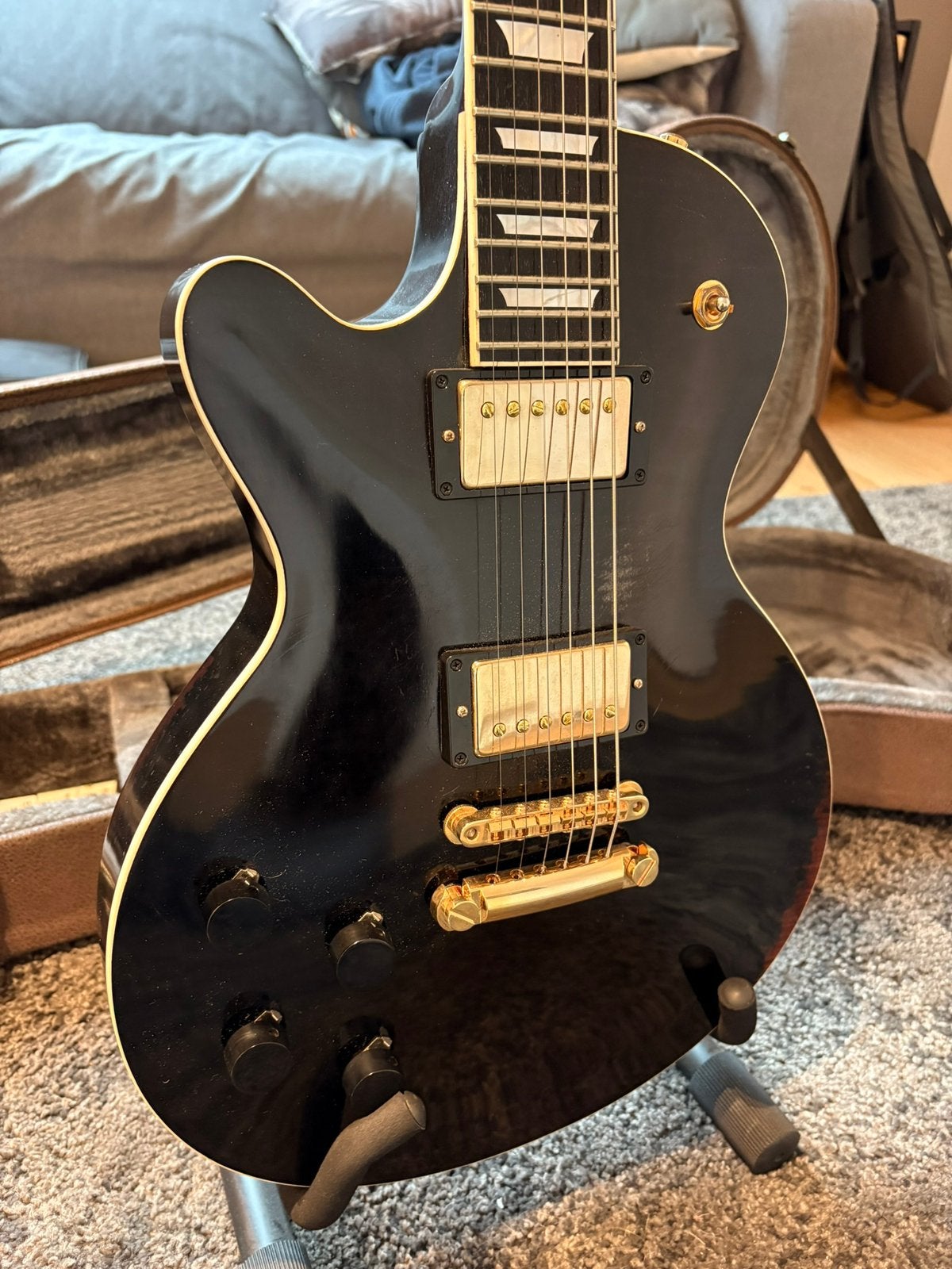 Eastman SB59-v (lefty), Muziek en Instrumenten, Snaarinstrumenten | Gitaren | Elektrisch, Zo goed als nieuw, Solid body, Overige merken