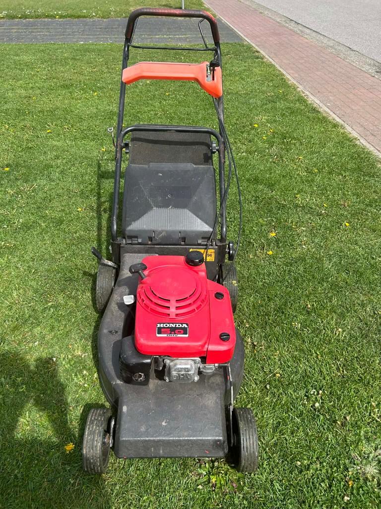 grasmaaier zelftrekker, Ophalen, Cirkelmaaier, Gebruikt, Benzine-grasmaaier