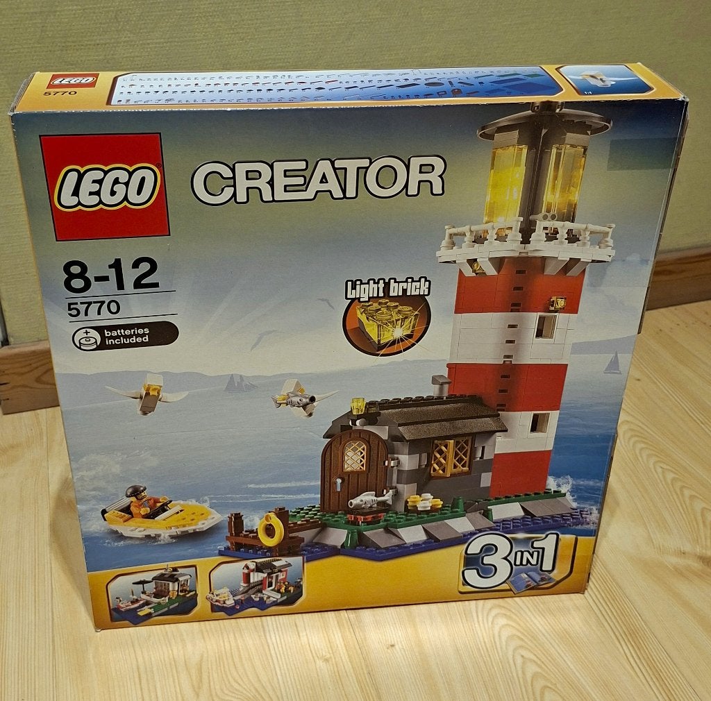 Lego 5770 - Lighthouse Island, Ophalen, Lego, Zo goed als nieuw, Inclusief accessoires