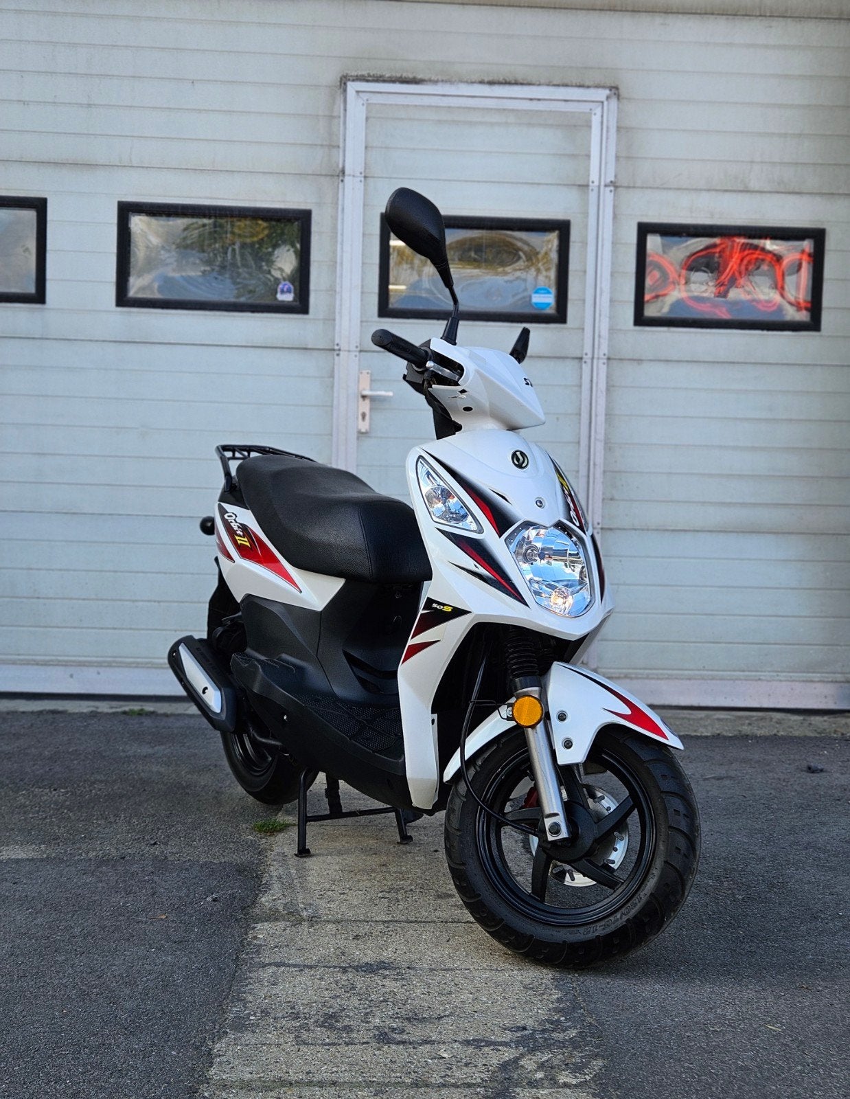 Sym Orbit II S 50cc klasse A 2011 - 7.186km - 1ste eigenaar!, Klasse A (25 km/u), Ophalen of Verzenden, Zo goed als nieuw, Benzine