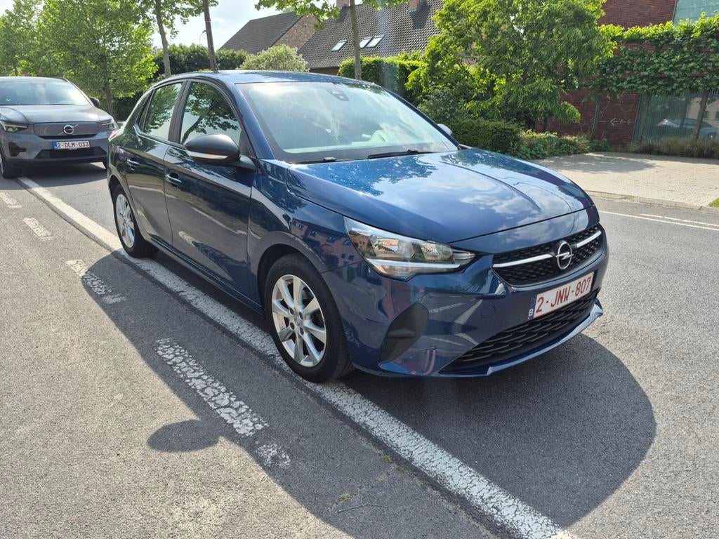OPEL CORSA F 1.2 75PK MET 54000KM, Auto's, Voorwielaandrijving, Stof, Euro 6, Blauw