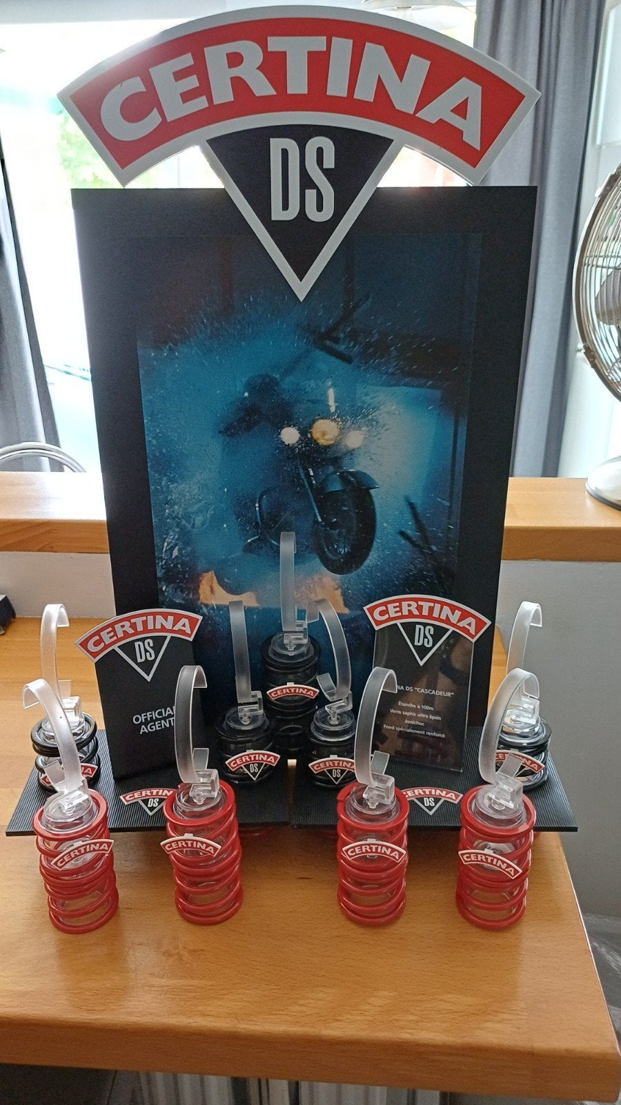Certina display officiel uit winkel nieuw, Ophalen of Verzenden, Nieuw, Reclamebord