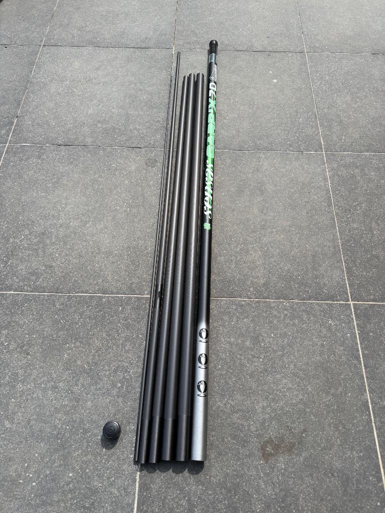 Sensas Carp x70 met pulla 9,5m, Enlèvement, Comme neuf