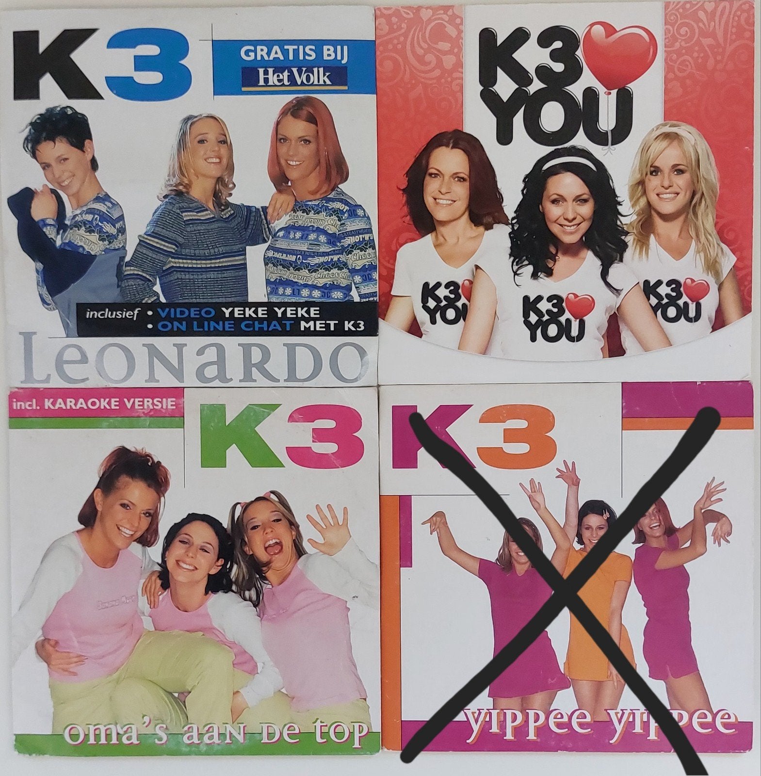 Cd/Singles K3, Enlèvement ou Envoi