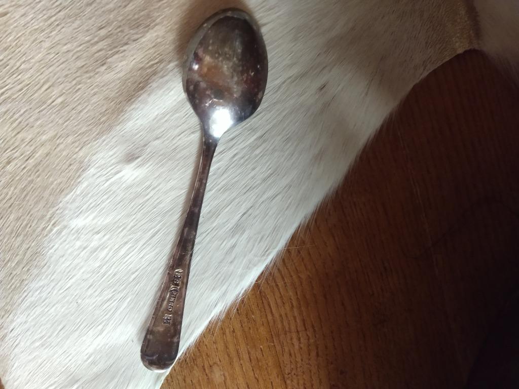 Vintage PB Pinro verzilverde lepel, Ophalen