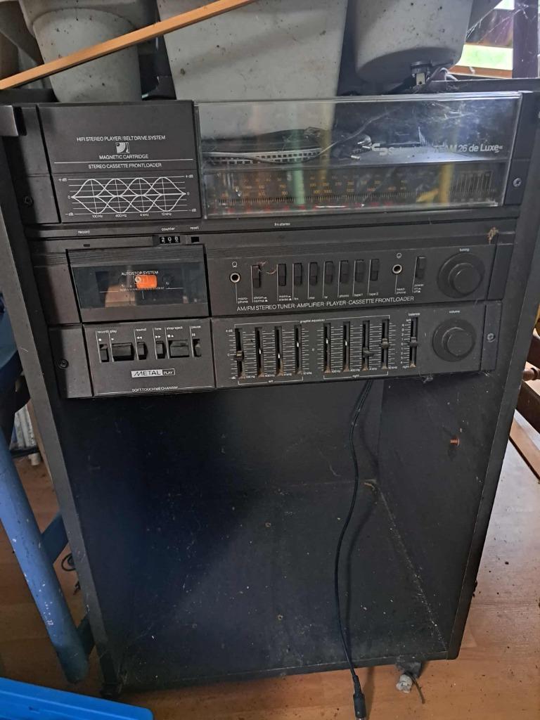 chaîne hifi, Ophalen, Gebruikt