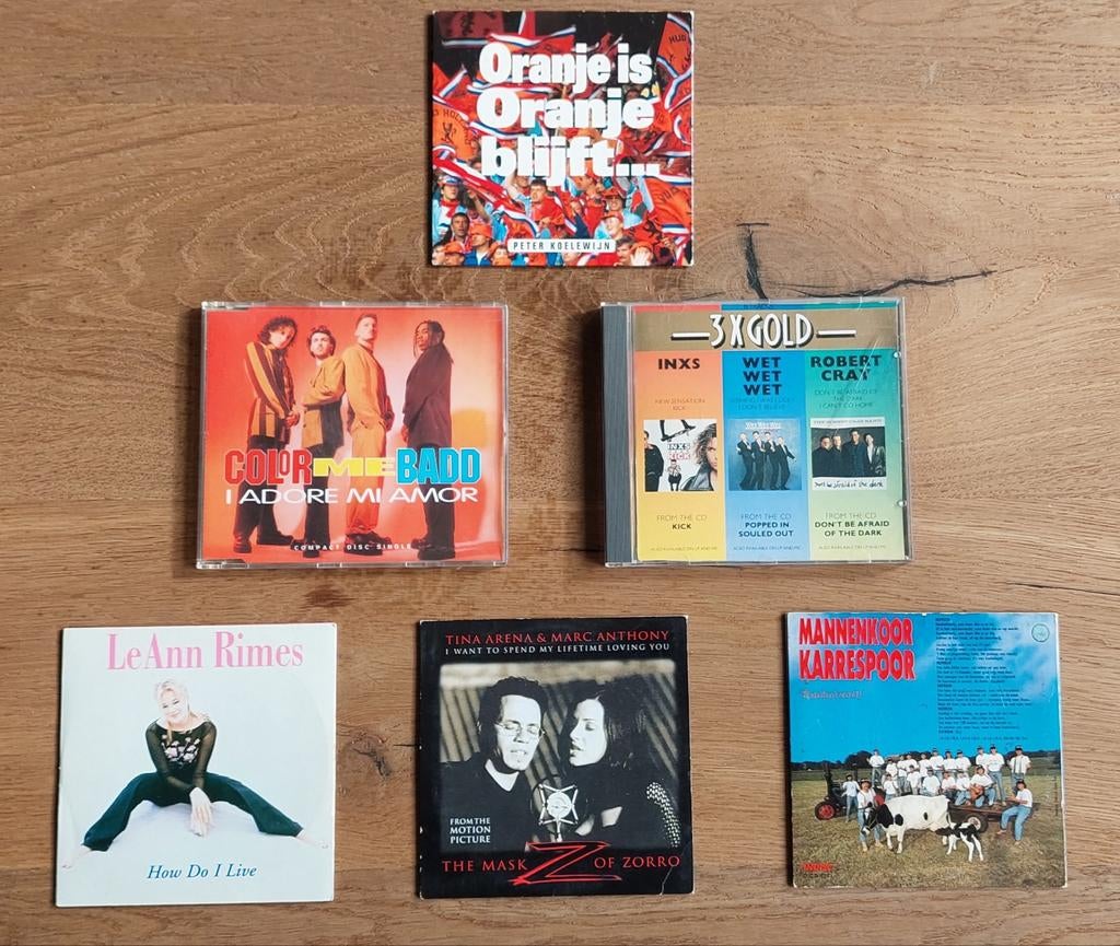LeAnn Rimes, Marc Anthony, Tina Arena, Colorie-moi mal, Inns, 6 singles ou plus, Envoi, Comme neuf, Pop