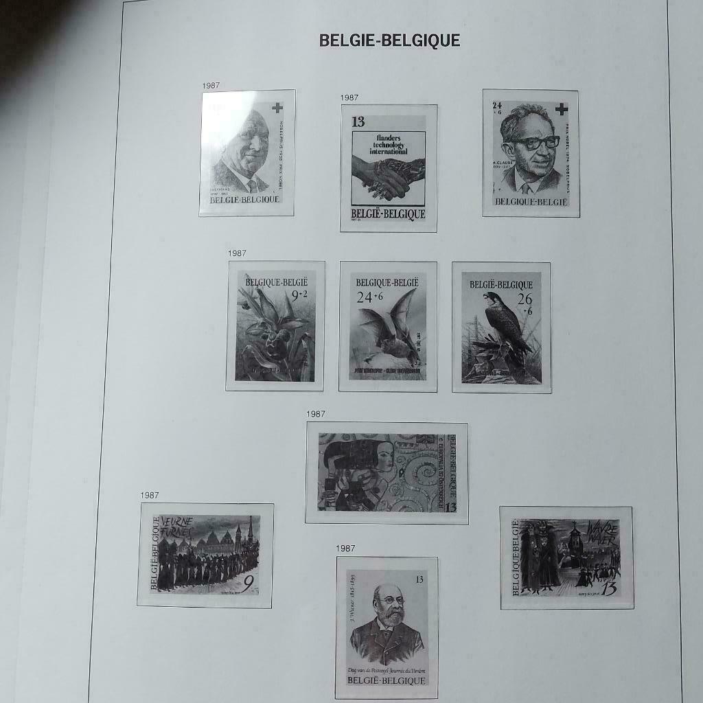 DAVO Luxe supplement België 1987, Ophalen of Verzenden, Postfris, Overig, Postzegelboek