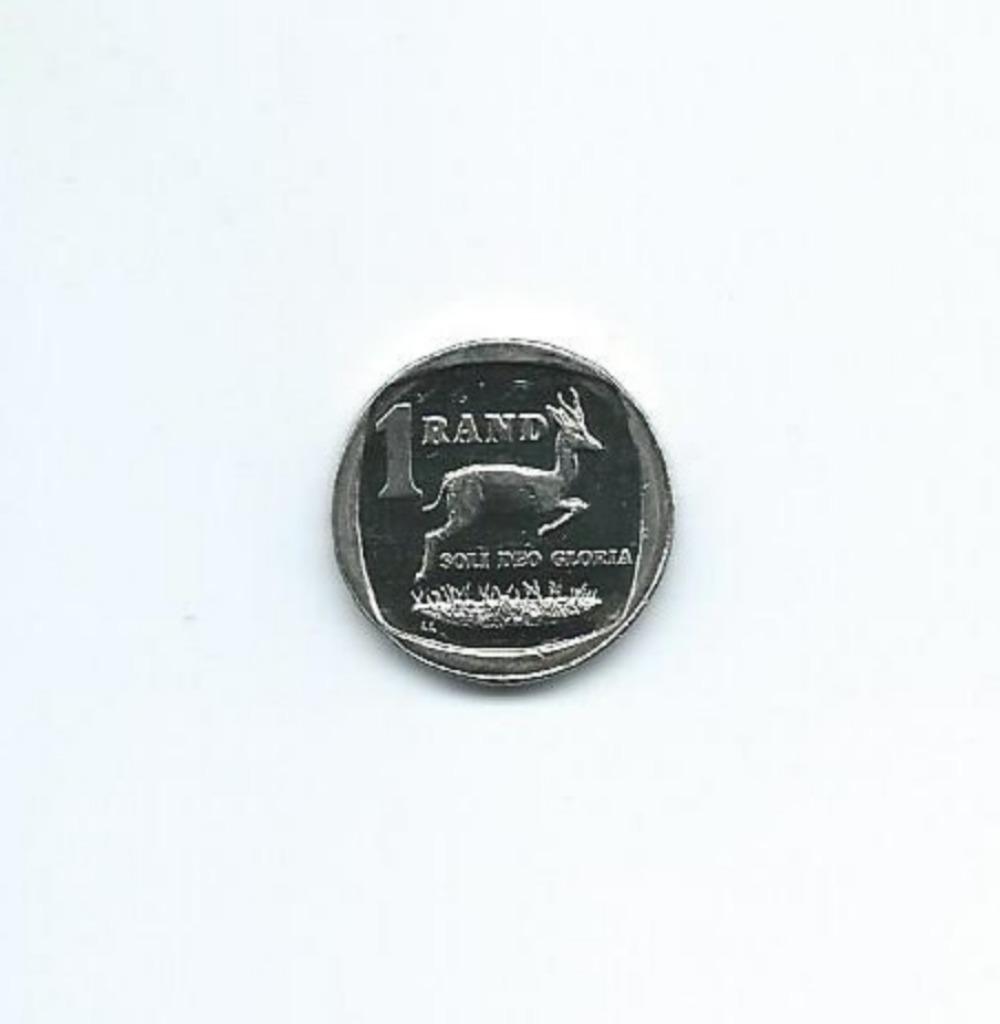 Zuid-Afrika, 1 Rand 1997., Postzegels en Munten, Munten | Afrika, Ophalen of Verzenden, Zuid-Afrika, Losse munt