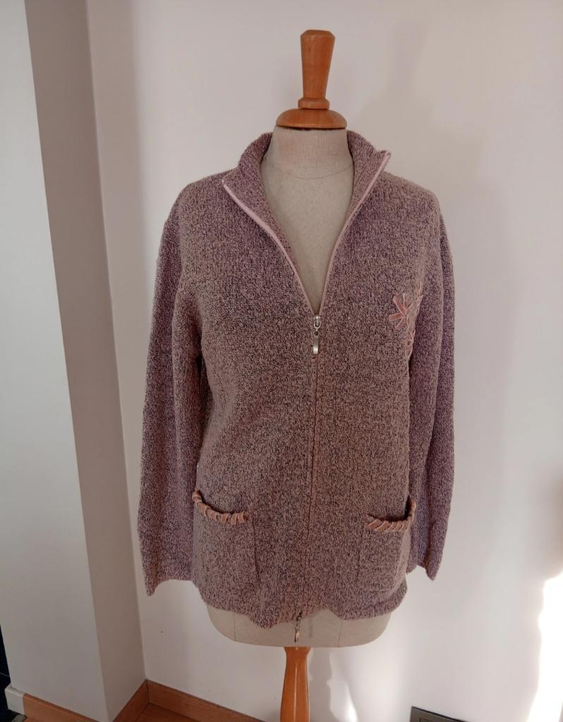 Trui Kingsfield met rits maat L, Kleding | Dames, Maat 42/44 (L), Nieuw, Ophalen of Verzenden, Roze