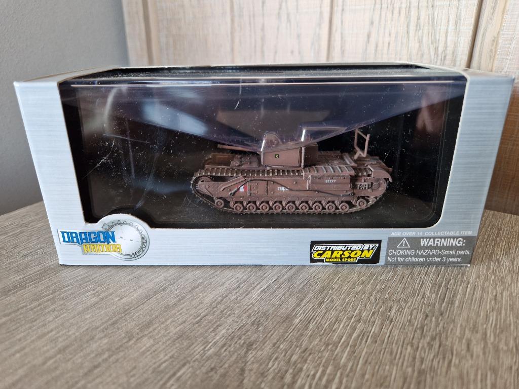 Dragon Armor 60419 Churchill Mk.III 14th Canadian tank char, Verzamelen, Ophalen of Verzenden, Landmacht, Miniatuur of Beeldje