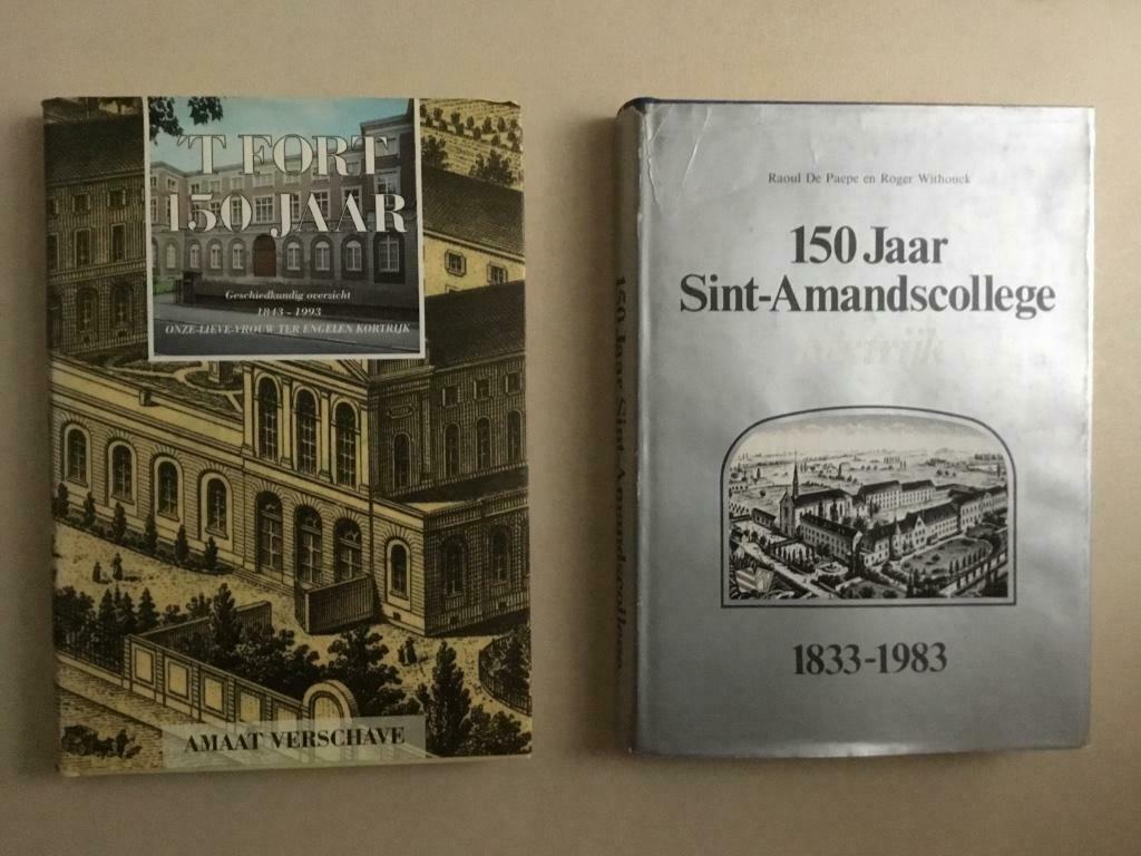 Kortrijk 150 jaar Sint - Amandscollege & 150 j T Fort ., Enlèvement ou Envoi, Utilisé