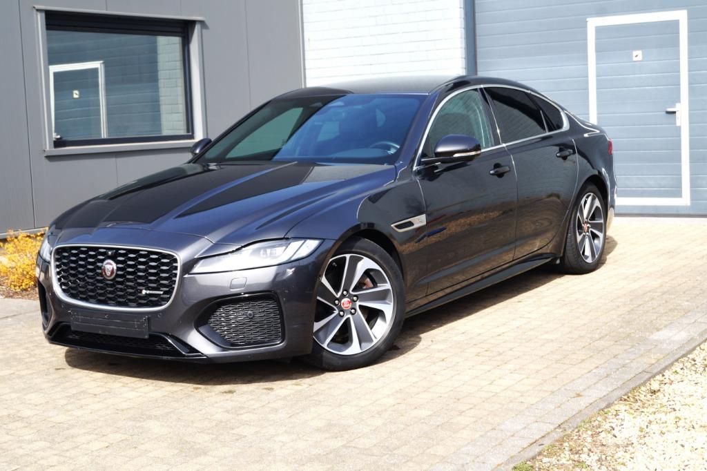 Jaguar XF 2.0 D MHEV D200 R-Dynamic S/360-Cam/Nieuwe Staat, Auto's, Jaguar, Automaat, Achterwielaandrijving, 4 cilinders, Zwart