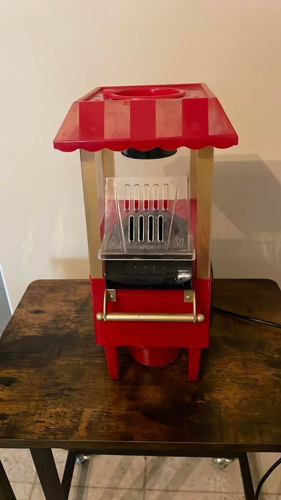 Popcorn machine, Ophalen, Zo goed als nieuw