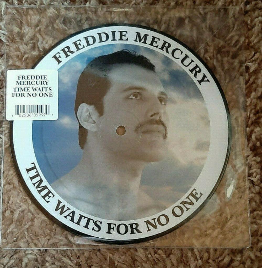queen freddie mercury time waits for no one 7" vinyl single, Enlèvement ou Envoi, Neuf, dans son emballage, Autres formats