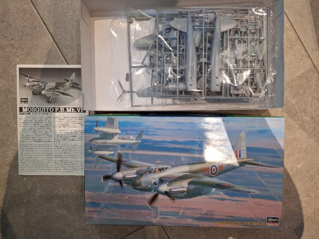 Hasegawa Mosquito FB Mk.VI, Enlèvement, Hasegawa
