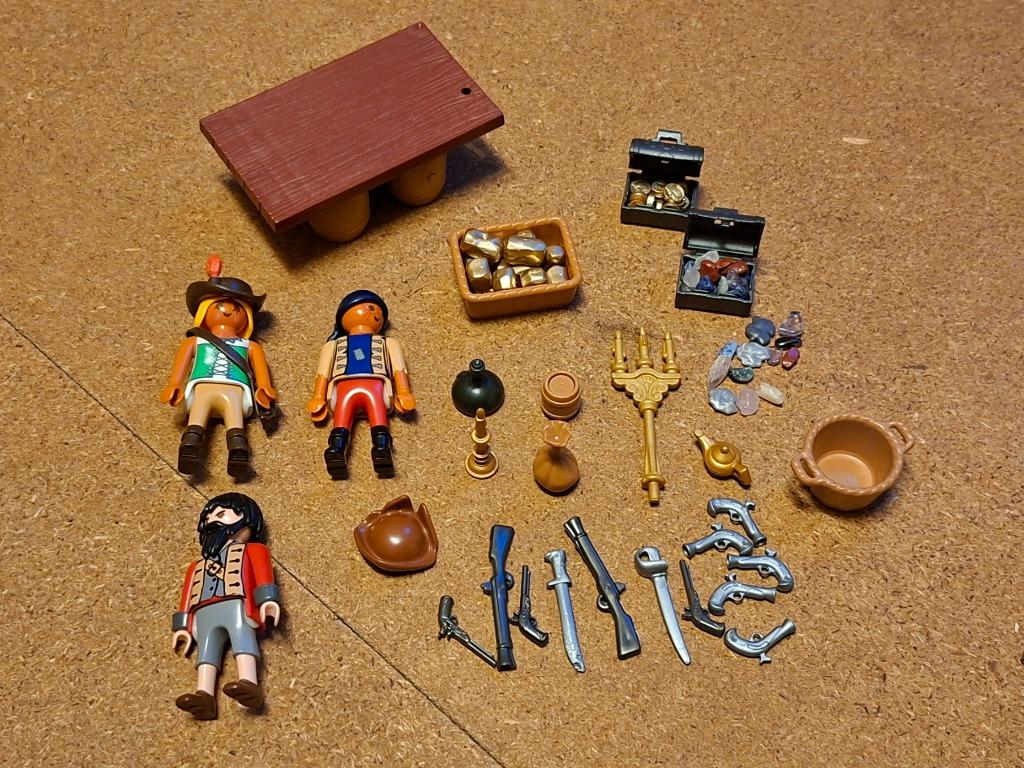 Playmobil 4292 Piratenbende met schat, Enlèvement, Utilisé