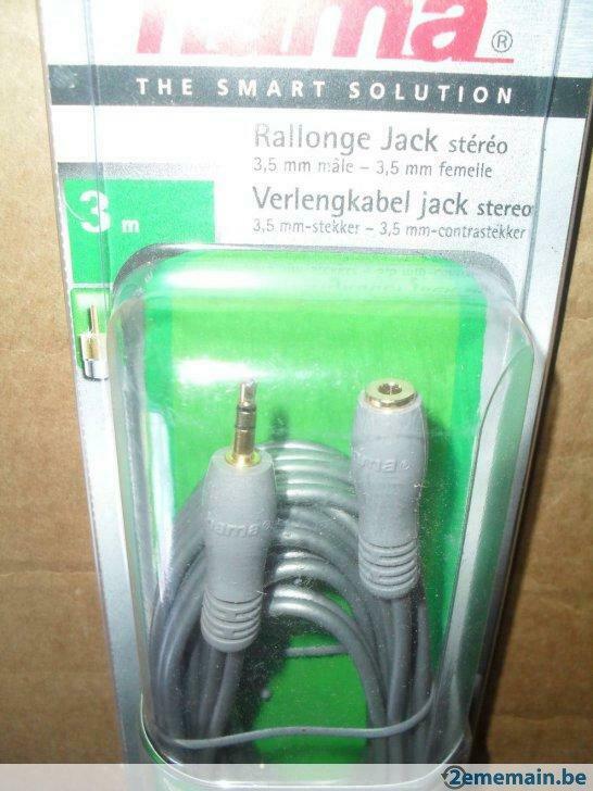 Cable peritel , RJ11 , RJ45 ethernet , coaxial, Ophalen, Nieuw